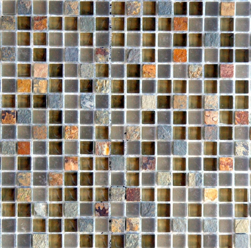 Arizona Tile Tucson Square Mosaic 12x12 Glass Mosaic $11.99 SF (70 Sq. Ft. Left)
