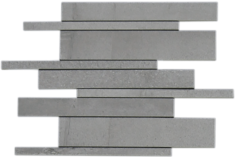 Burlington Light Grey Strip Mosaic