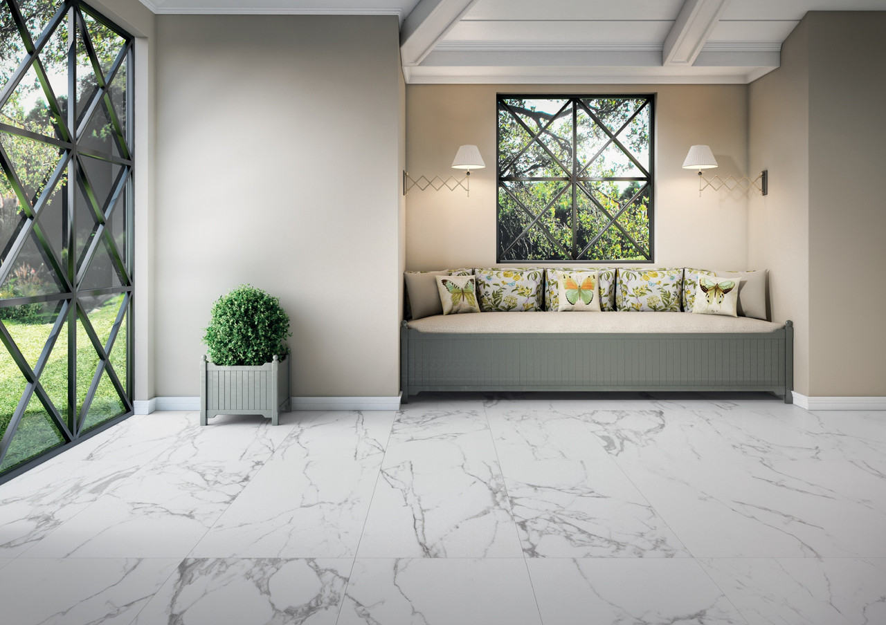 Statuary Extra Matte 24x48 Porcelain Tile