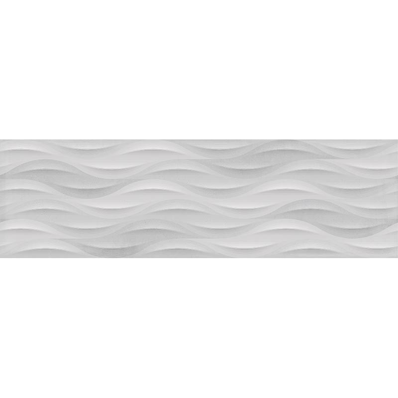 Summer BREEZE IVORY DECO 11.7"x39.2" Ceramic Wall Tiles
