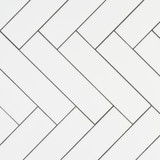 Color Collection Ice White Matte 2x8