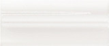 Ice White Gloss Victorian Chair Rail 2 1/2" x 6" Decorative Wall Tiles