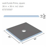 Wedi Fundo Primo Shower Kit - 36" x 36" (US2000002)