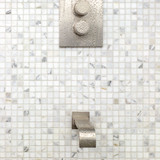 Calacatta Gold Honed 5/8x5/8 Mosaics