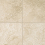 Ivory Travertine Honed & Filled 18x18