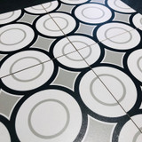 Patchwork Circles 8"x8" $7.99 Sq. Ft. Porcelain Tiles