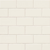 Color Collection Biscuit Gloss 3"x6" Ceramic Wall Tiles