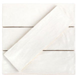 Frosted Collection White Matte 2.6x7.9 Ceramic Wall Tiles