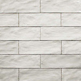 Frosted Collection White Matte 2.6x7.9 Ceramic Wall Tiles