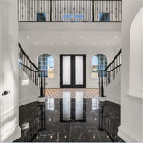Nero Marquina Black Marble 18x18 Tile Polished