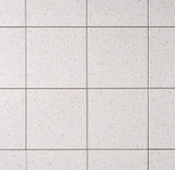 CASABLANCA PATTERN TERRAZZO FUN WHITE 8X8 PORCELAIN TILES