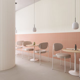 Stripes Liso XL Cotto 3x12, Stripes and Stripes Transition Dove 3x12