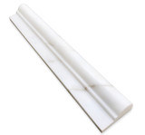 Calacatta Gold Italian Polished 12" Marble Ogee Rail Molding