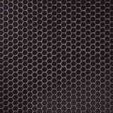 Alameda Black Matte 1" Hexagon Mosaics 12"x12"