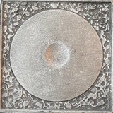 Mod C Silver 2"x2"Deco Cast Metallic