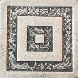 Mod A Silver 2"x2"Deco Cast Metallic