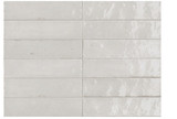 Clay Collection Bianco 2 3/8"x 9 7/16" Gloss Tiles