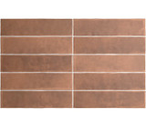 Argile 2.5" x 10" Porcelain Tile - Cotto