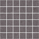 Graphite Vein Cut 2"X2" Square Mosaics 12x12 Porcelain