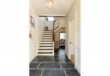 Belgium Black Limestone Natural Handcut 12"x24"