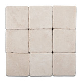 9021 Crema Marfil Tumbled 4x4