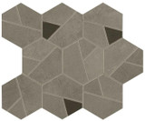 Boost Pro Taupe Coffee Hexagons Mosaics 10x11 sheets