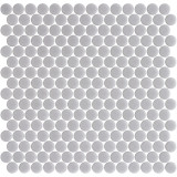 Onix Penny Round Smooth Grey Shiny
