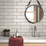 Maiolica White Crackle 3x12
