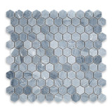 Bardiglio Veincut Marble Hexagon 1″
Polished