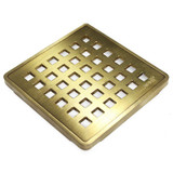 Wedi Fundo Drain Cover Set - 4" x 4"