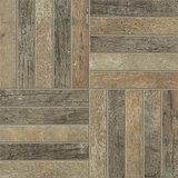 Revive Ginger Lines Mosaic 12x12 Porcelain Tile