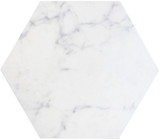 Di Cava Carrara 14x16 Hexagon Tiles Porcelain Tile