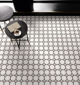 New In Stock Encaustic Porcelain Tile Collection: Patchwork 8"x8" Porcelain Floor & Wall Tile at Portland Direct Tile & Marble