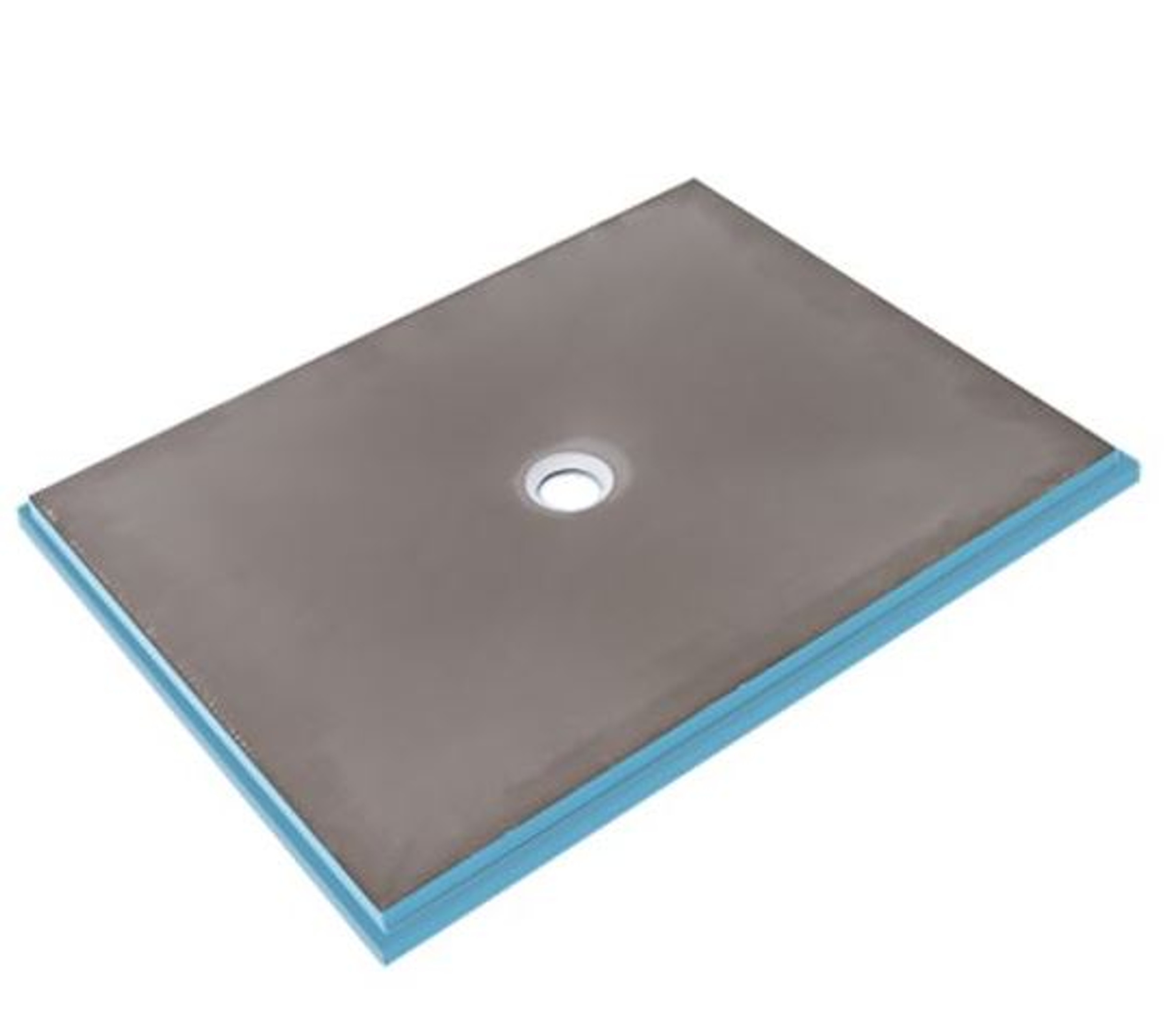 Wedi Fundo Primo® Shower Base 36 in. x 48 in. Center Drain 073735516

Shower installations have never been simpler than with the Wedi Fundo Primo shower base center drain. This 36" x 48" shower floor base is not only waterproof and mold resistant, it's also pre-sloped and features a centrally positioned drain. The innovative design eliminates the time consuming steps and expensive products traditionally involved in typical mortar bed, semi pre-fabricated sheet or liquid membrane system installations.