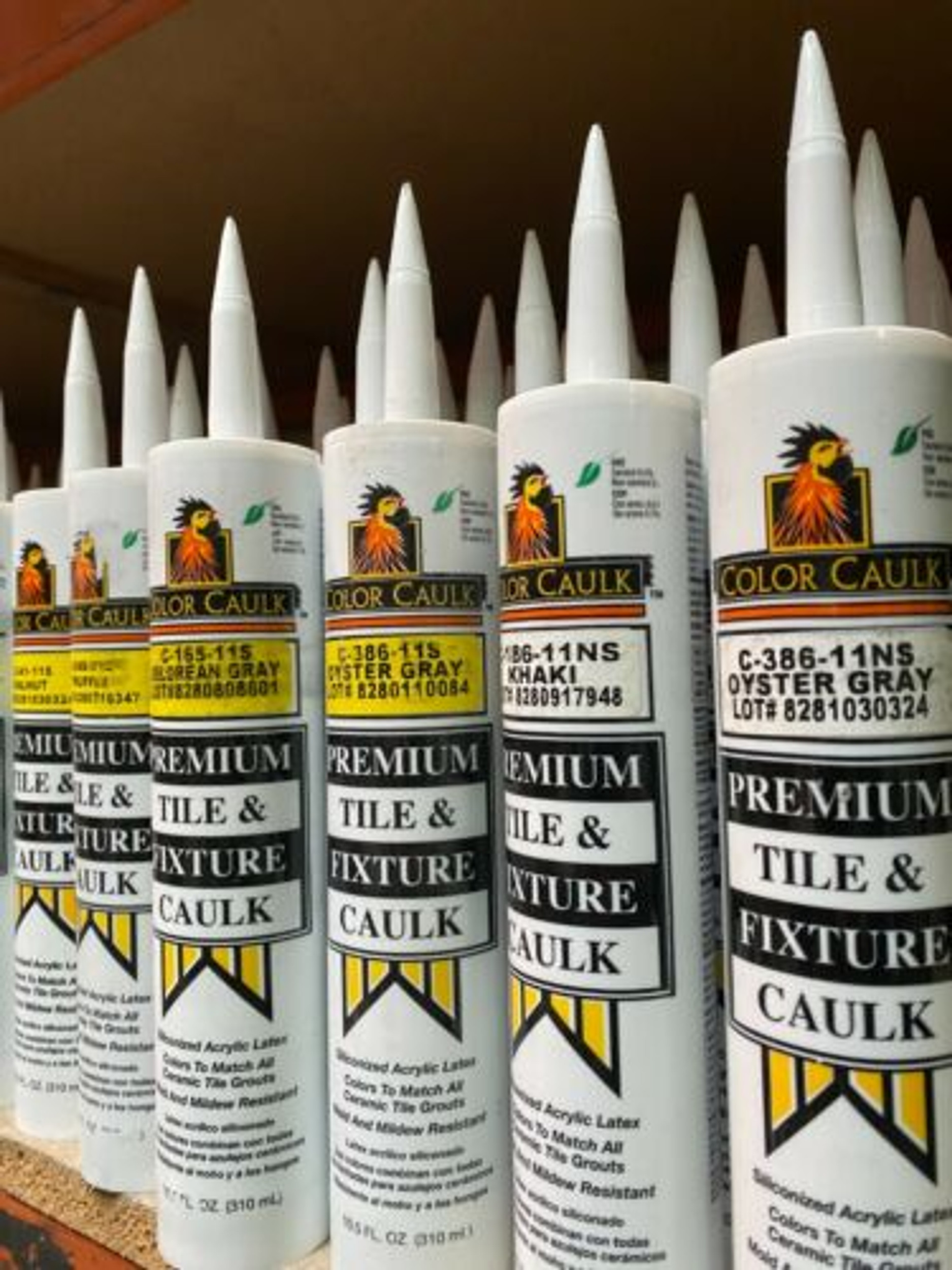 Polyblend Sanded Tile Caulk #50 Nutmeg 10.5 Oz. Tube