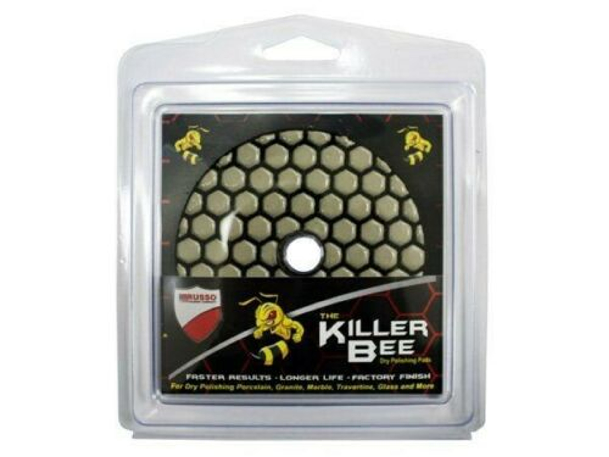 Killer Bee Polishing Pads 4” Dry Diamond Pad 3000 Grit