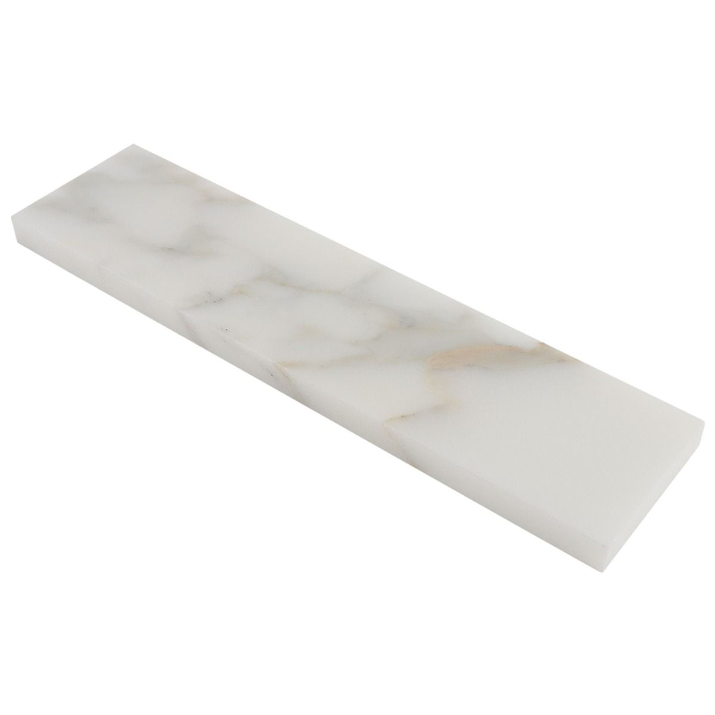 Calacatta Gold 2x8 Honed Marble Subway Tile