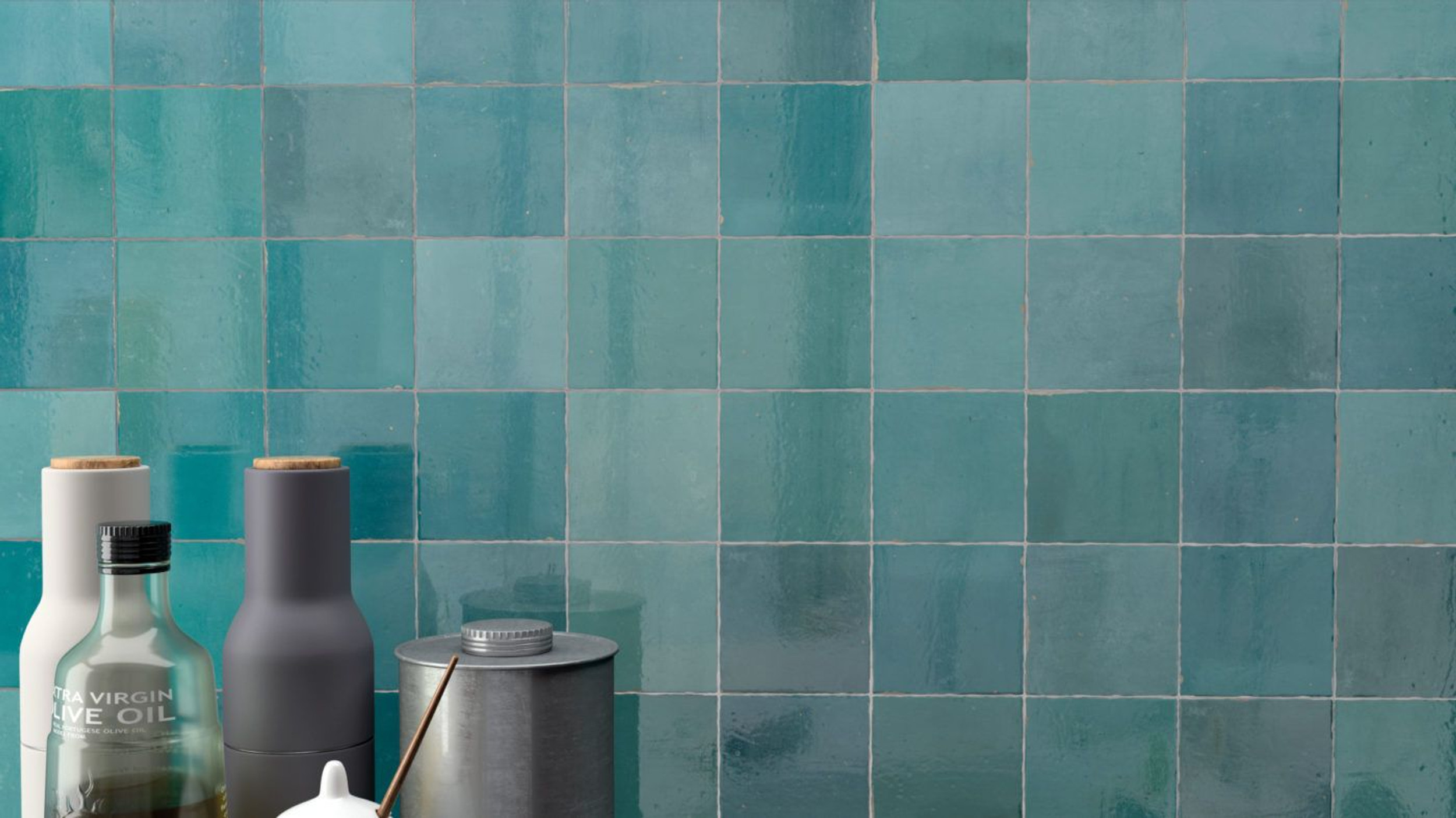 Mestizaje Zellige 5 x 5 Ceramic Tiles - Turques Tiles