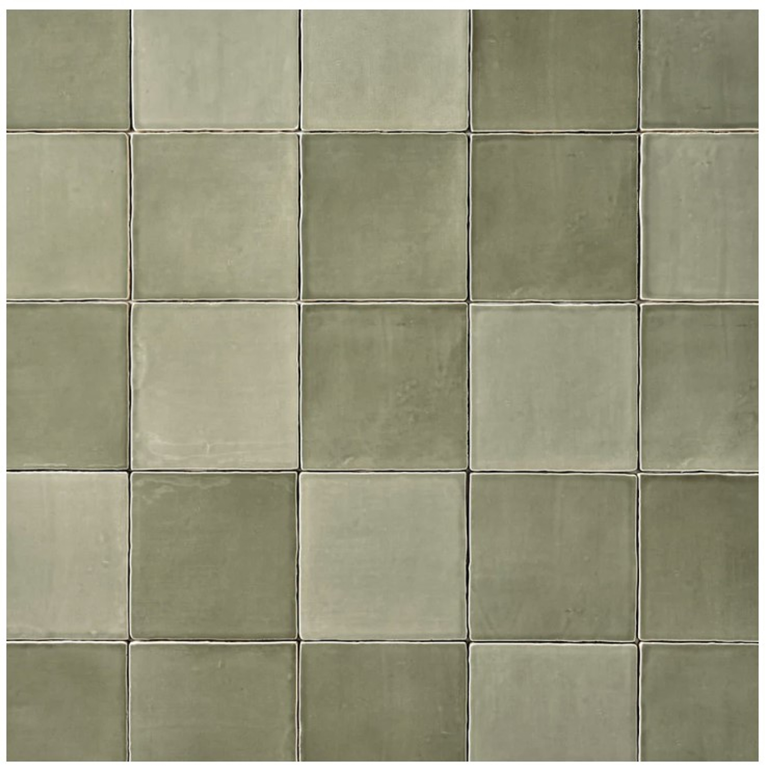 Mediterranea Verde Gloss 5"x5" Ceramic Tiles