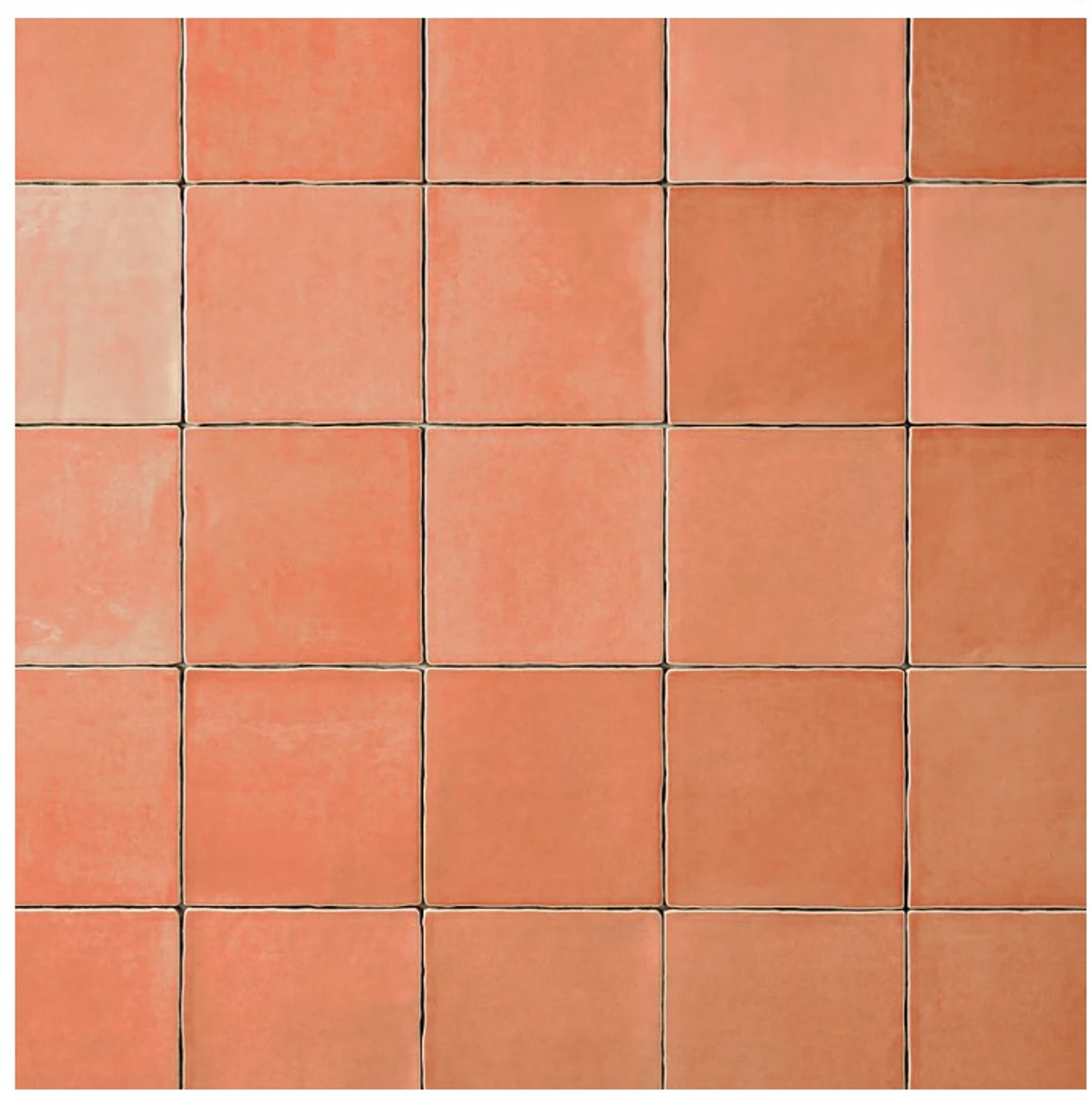 Mediterranea Coral Gloss 5"x5" Ceramic Tiles