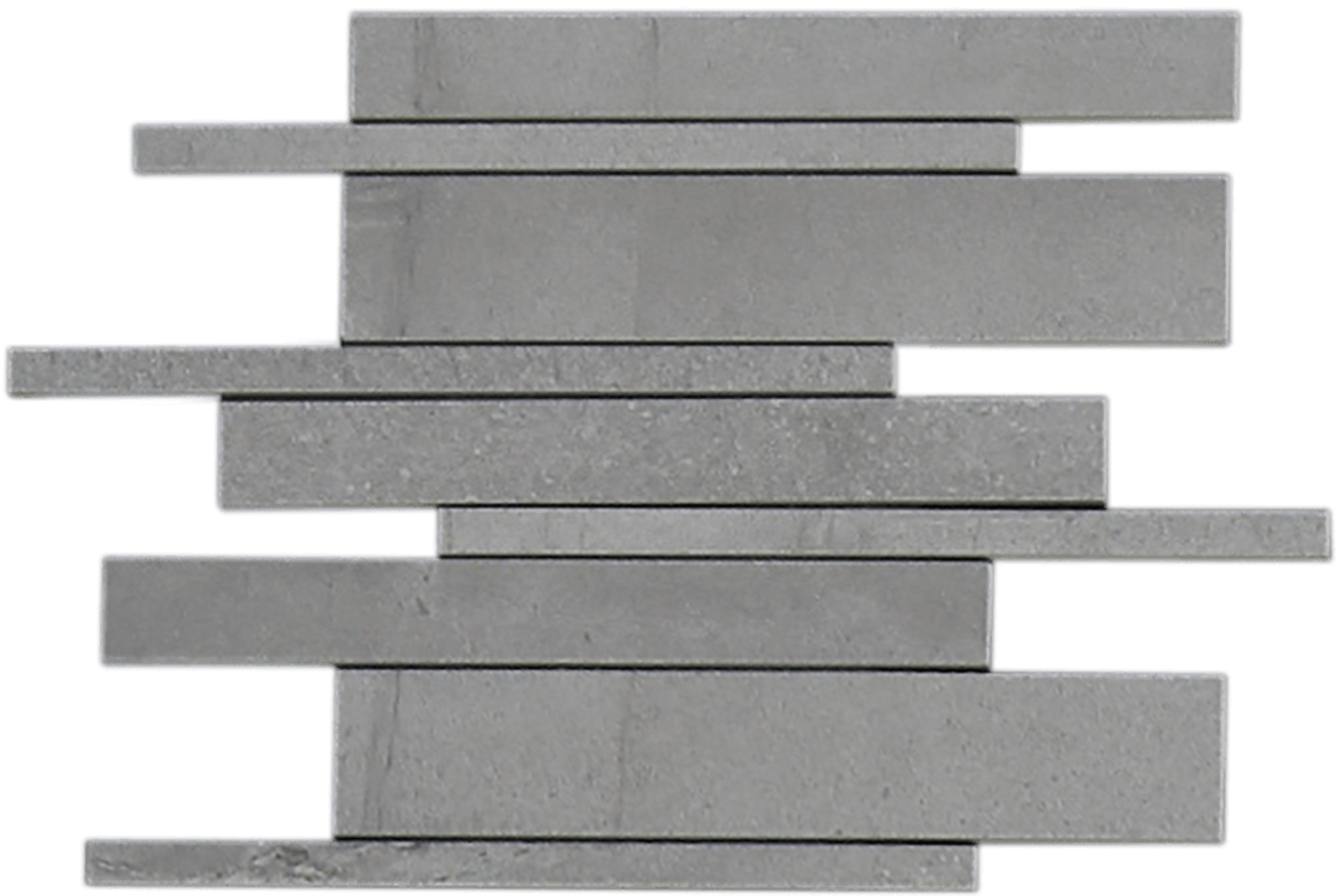 Burlington Light Grey Strip Mosaic