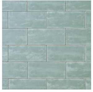 Manzanita Aqua 4"x10" Wall Tile Gloss Manzanita Aqua 4"x10" Wall Tile Gloss