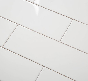 Snow White Gloss 4.25"x10" Ceramic Wall Tiles Snow White Gloss 4.25"x10" Ceramic Wall Tiles