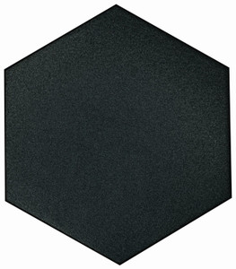 Casablanca Black Matte 8x9 Hexagon Porcelain Tile Casablanca Black Matte 8x9 Hexagon Porcelain Tile