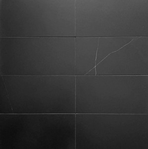 Nero Marquina Honed Marble Tiles 12x24 Nero Marquina Honed Marble Tiles 12x24