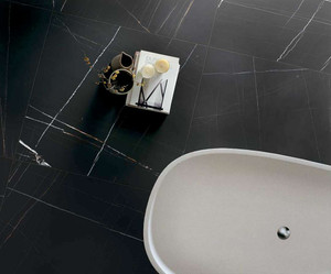 Stones & More 2.0 Italian Sahara Noir Smooth 24"x48" Porcelain Tile Stones & More 2.0 Italian Sahara Noir Smooth 24"x48" Porcelain Tile