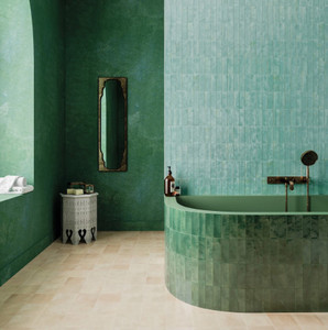 Bejmat Lake Gloss 2"x6" & Bejmat Olive Gloss 2"x6" Bejmat Lake Gloss 2"x6" & Bejmat Olive Gloss 2"x6"