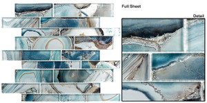 Magical Forest Crystal Lagoon Glass Tiles MGF-626 Magical Forest Crystal Lagoon Glass Tiles MGF-626