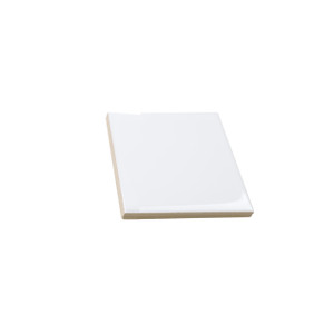 Ice White Gloss 4.25"x4.25" Ceramic Wall Tile Ice White Gloss 4.25"x4.25" Ceramic Wall Tile