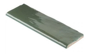Trinity Green Gloss 2.6"x7.9" Bullnose Finished on 7.9" Side Trinity Green Matte 2.6"x7.9" Bullnose Finished on 7.9" Side Trinity Green Gloss 2.6"x7.9" Bullnose Finished on 7.9" Side Trinity Green Matte 2.6"x7.9" Bullnose Finished on 7.9" Side